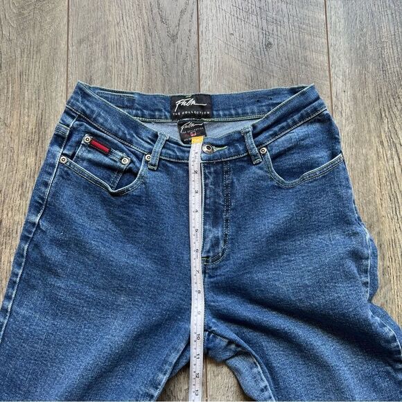 FUBU The Collection Jeans High Waist 90's Retro Straight Leg Jeans Size 7/8 - Picture 4 of 10